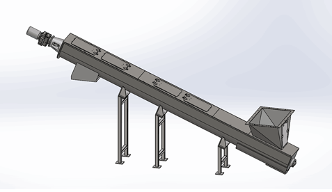 不锈钢螺旋管式输送机 不锈钢螺旋管式输送机