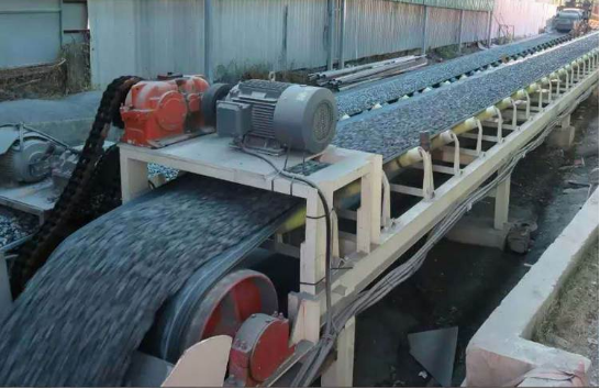 皮带输送机的结构 皮带输送机的结构